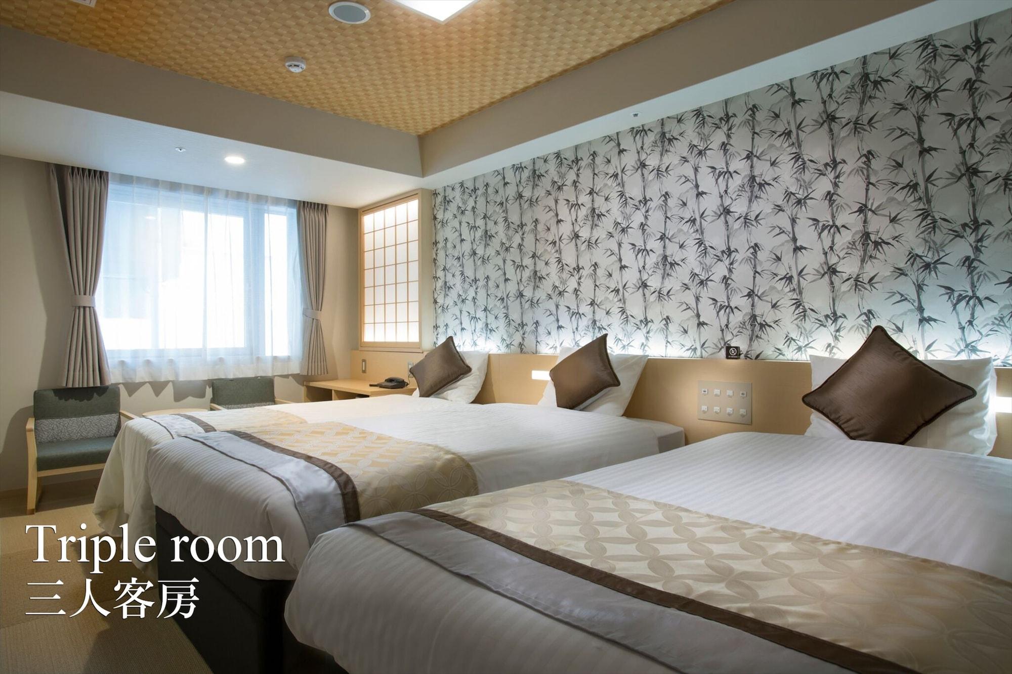 Hot Spring Osaka Hinode Hotel Nipponbashi Bagian luar foto