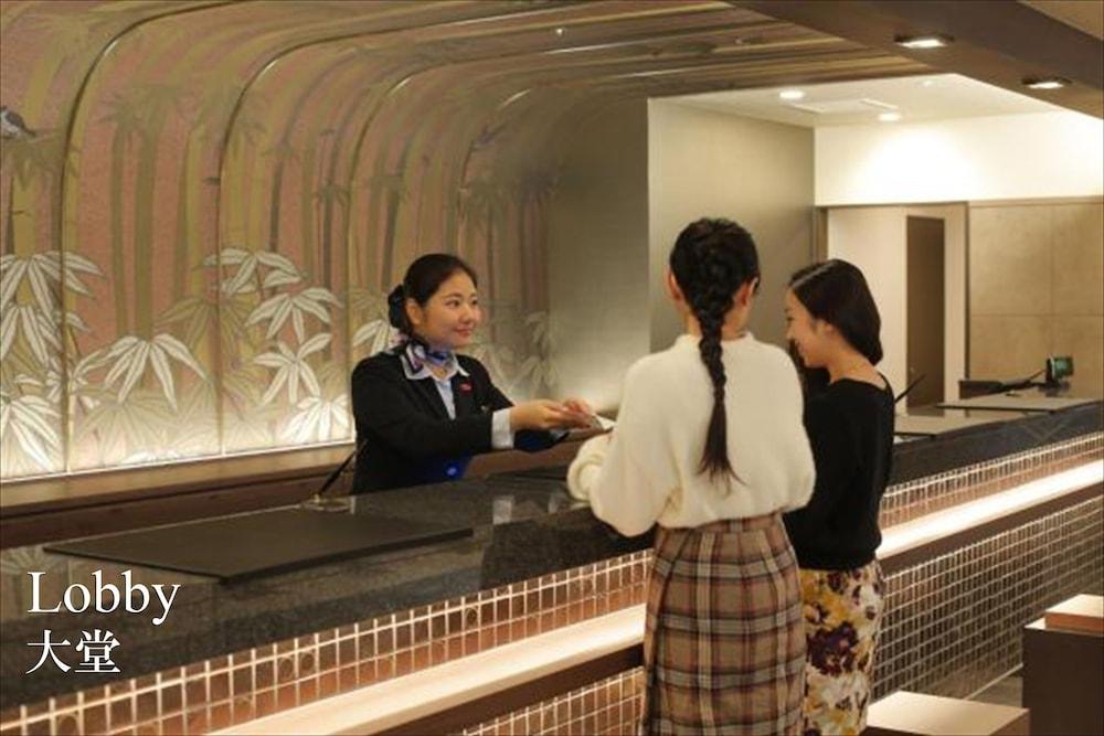 Hot Spring Osaka Hinode Hotel Nipponbashi Bagian luar foto