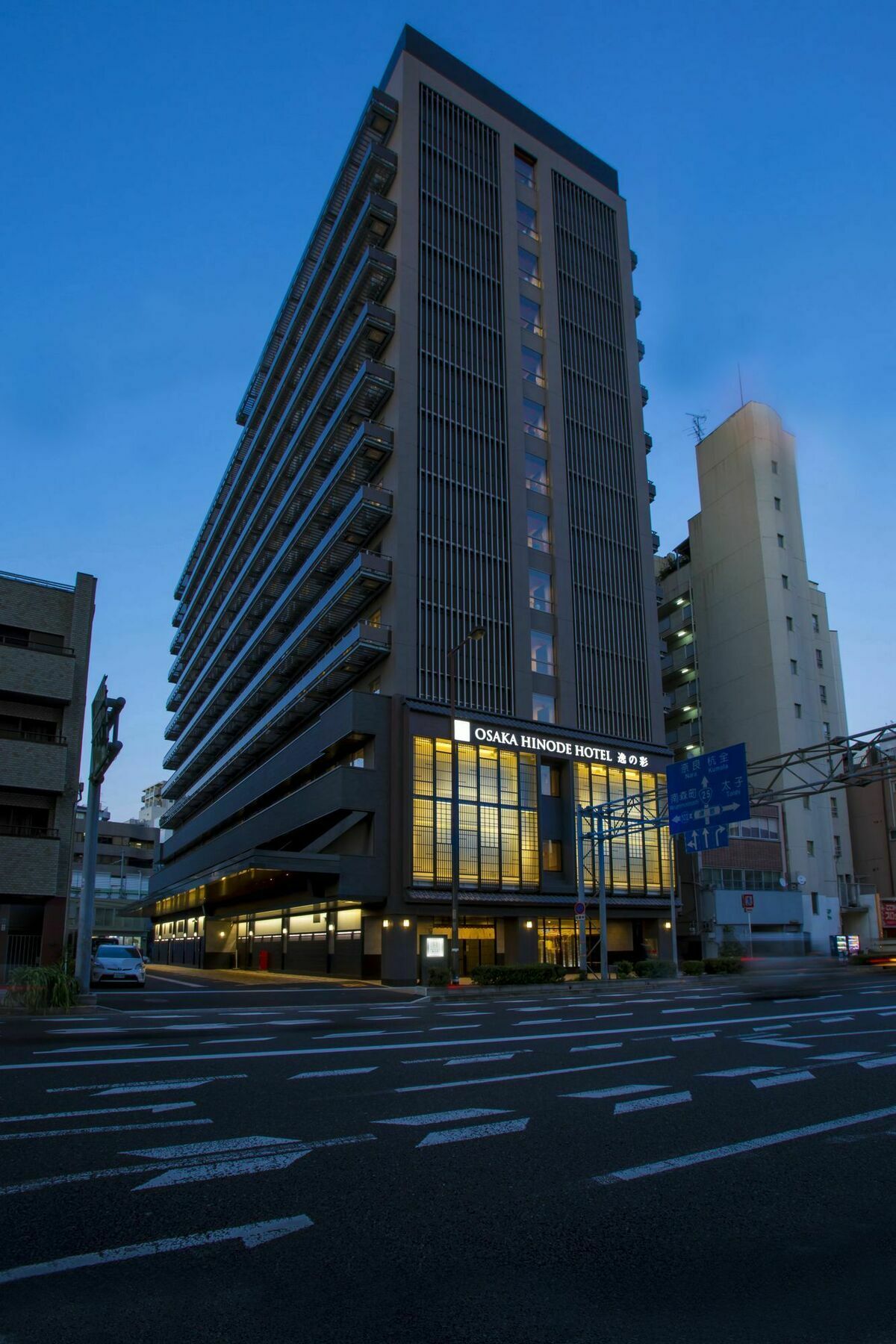Hot Spring Osaka Hinode Hotel Nipponbashi Bagian luar foto